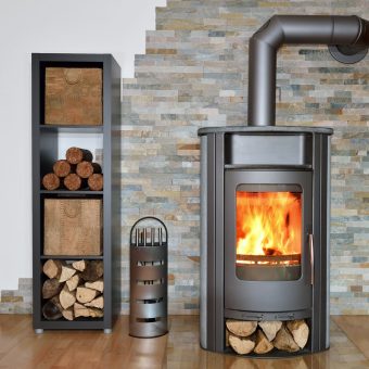 modern woodburner